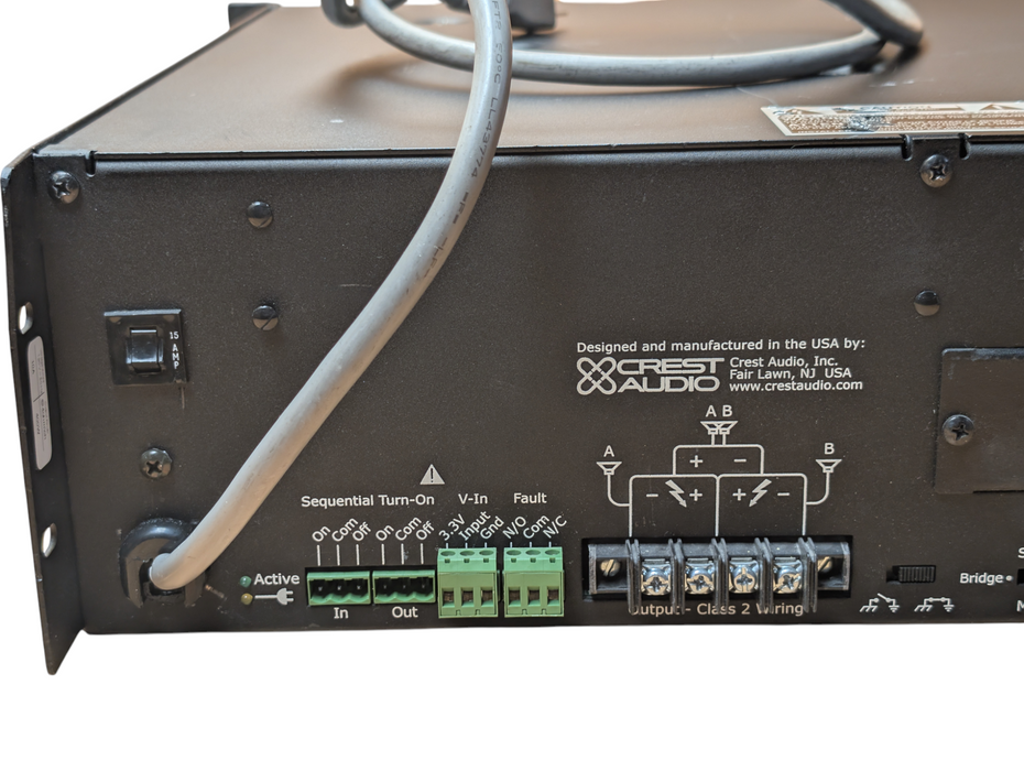 Crest Audio CKi 800s professional 2-channel Power Audio Amplifier