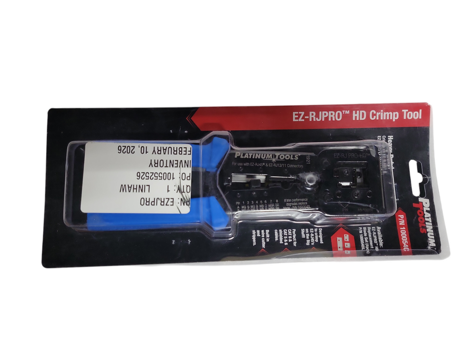 Open-Box Platinum tools EZ-RJPRO HD Crimp Tool 100054