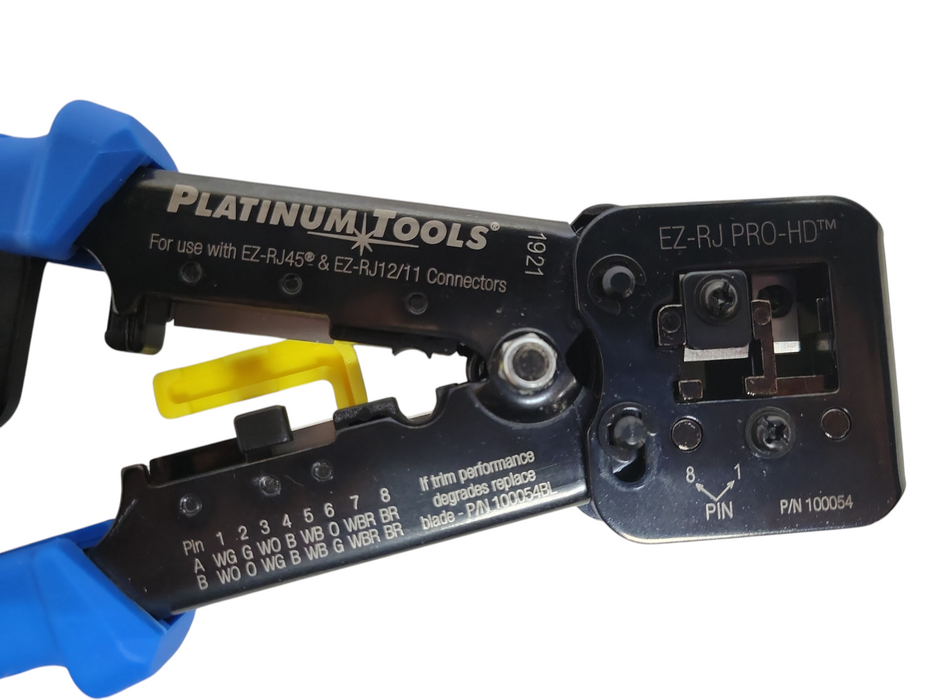 Open-Box Platinum tools EZ-RJPRO HD Crimp Tool 100054