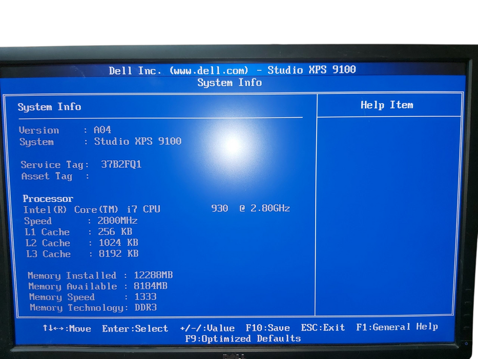 Dell Studio XPS 9100 Intel core i7 - 930 12Gb RAM  ATI Radeon