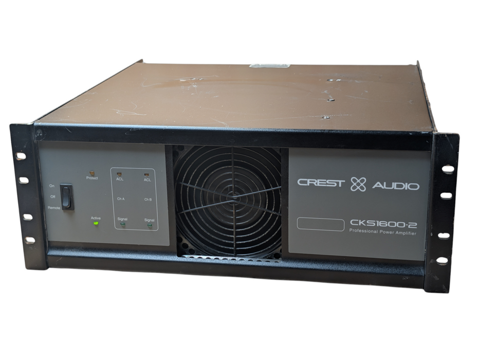 Crest Audio CKS1600-2 Professional Audio Power Amplifier PLEASE READ