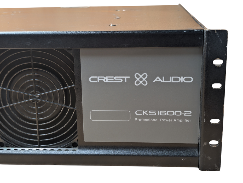 Crest Audio CKS1600-2 Professional Audio Power Amplifier PLEASE READ