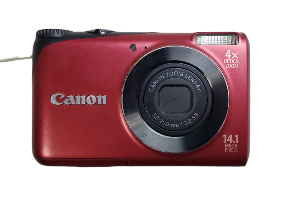 Canon PowerShot A2200 14.1MP Digital Camera w/ Battery