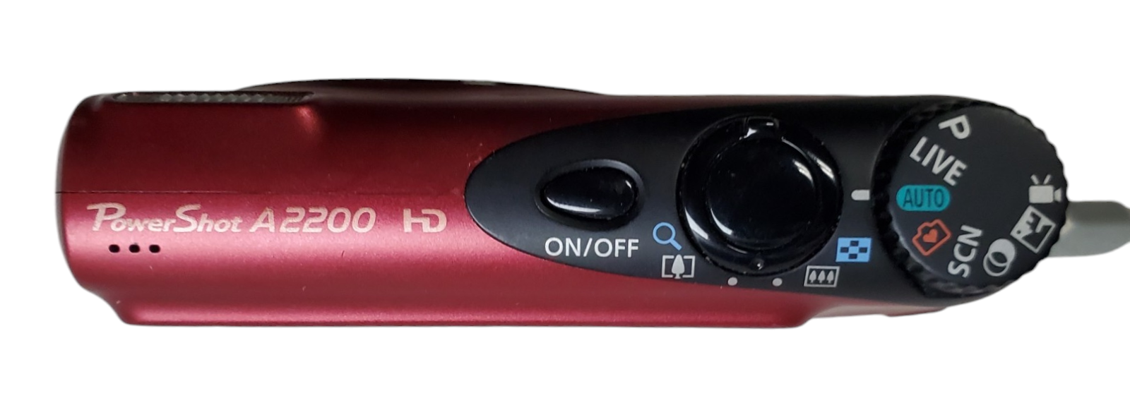 Canon PowerShot A2200 14.1MP Digital Camera w/ Battery