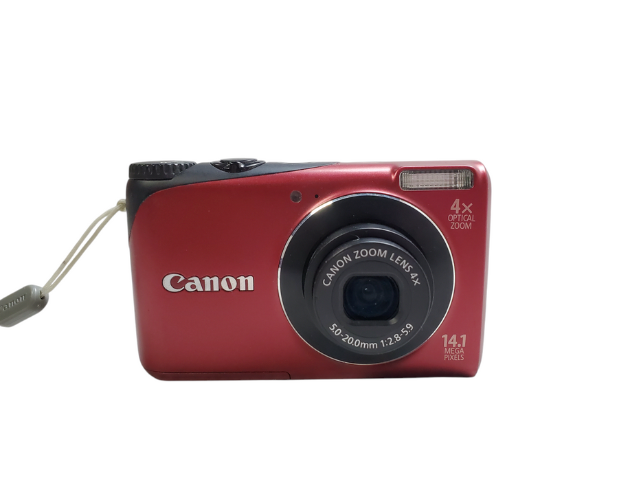 Canon PowerShot A2200 14.1MP Digital Camera w/ Battery