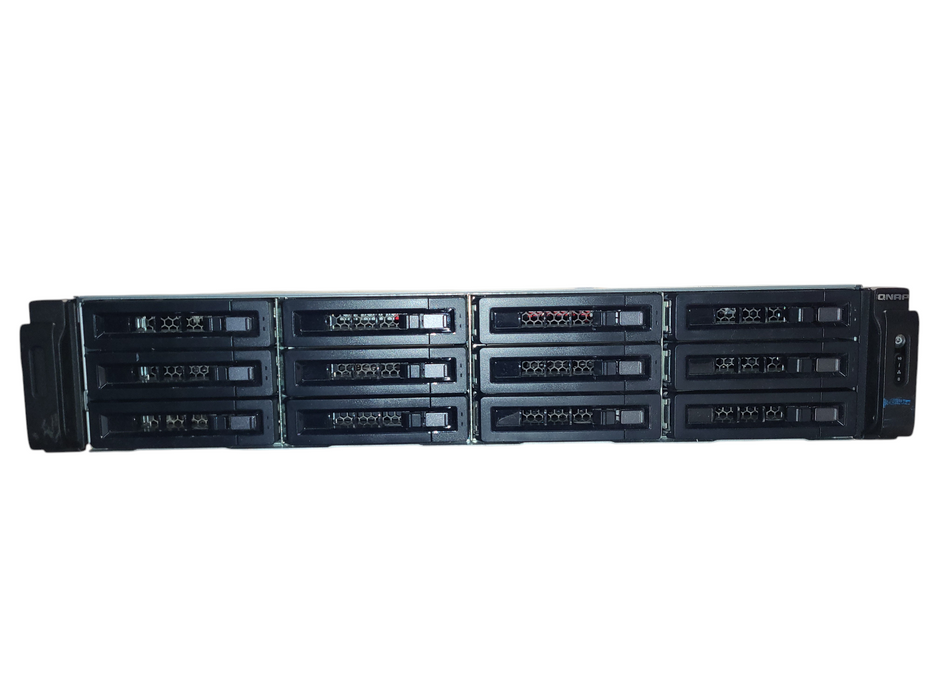 QNAP TS-EC1279U-SAS-RP 12-Bay SAS/SATA-Enabled Unified Storage, 2x 3TB SATA HDD