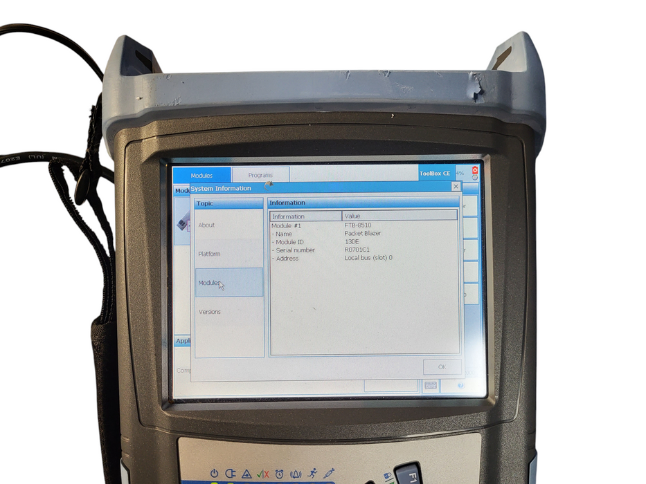 EXFO FTB-200-V2-S1 Mainframe Field Test Platform