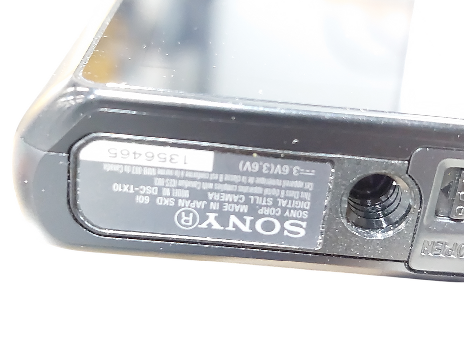 Sony Cybershot HD 16.2 MP Waterproof Model: DSC-TX10 Digital Camera