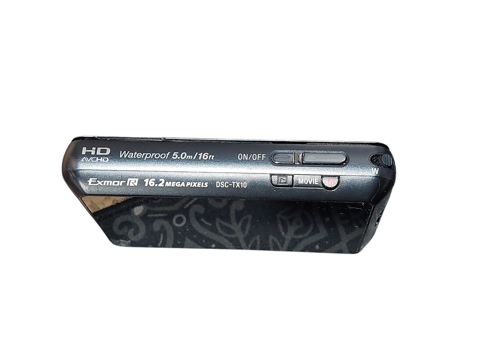 Sony Cybershot HD 16.2 MP Waterproof Model: DSC-TX10 Digital Camera