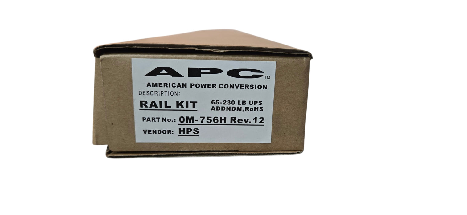 APC Rail Kit, Part No. 0M-756H Rev.12 | Like New