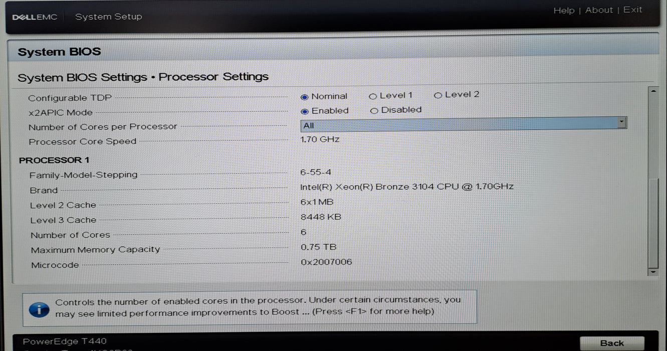 Dell  PowerEdge T440 8x 3.5" | Xeon Bronze 3104 @1.70GHz, 16GB DDR4, PERC H730P