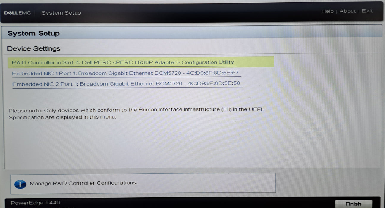 Dell  PowerEdge T440 8x 3.5" | Xeon Bronze 3104 @1.70GHz, 16GB DDR4, PERC H730P
