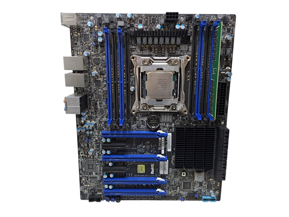 Supermicro X10SRA C612 Motherboard w/ Intel Xeon E5-2620 v4 @2.10GHz, 16GB DDR4