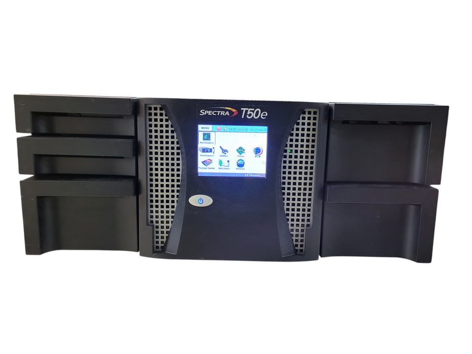 SPECTRA Logic T50e Tape Library w/ 2x IBM LTO-6 Ultrium FC Tape drive 35P2306