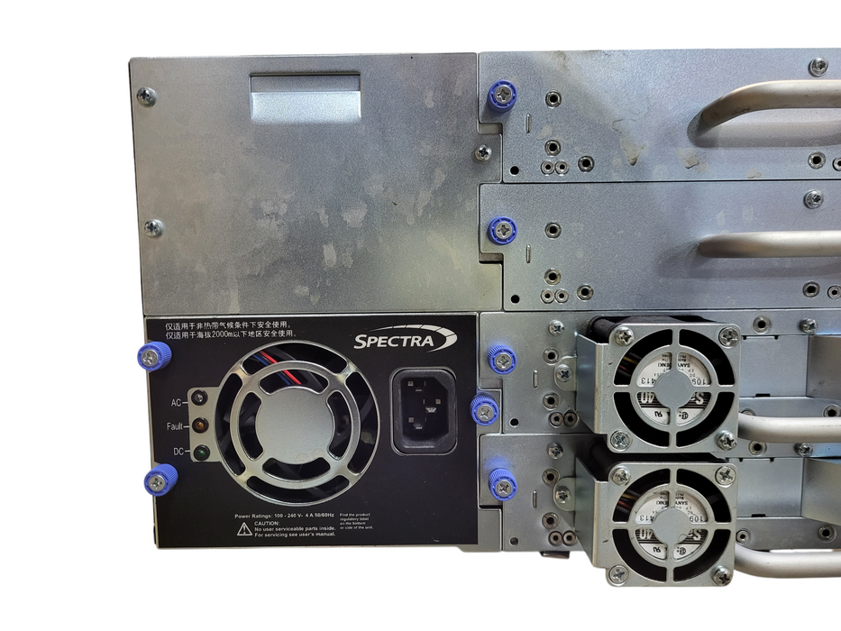 SPECTRA Logic T50e Tape Library w/ 2x IBM LTO-6 Ultrium FC Tape drive 35P2306