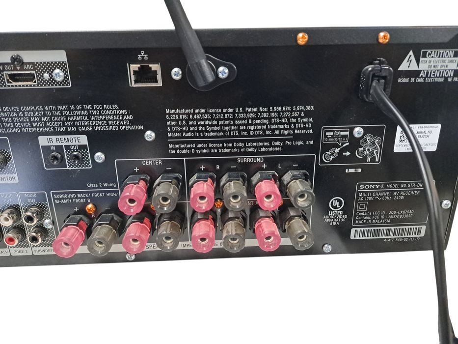 Sony STR-DN1030 7.2-Channel AV Receiver | HDMI, 3D, 4K | Network/BT READ