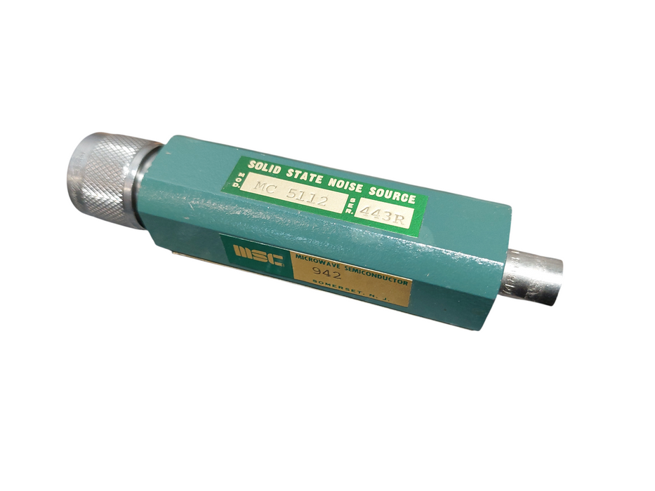 Microwave Semiconductor 942 Model: MC 5112 / 15.5 dB solid-state noise source