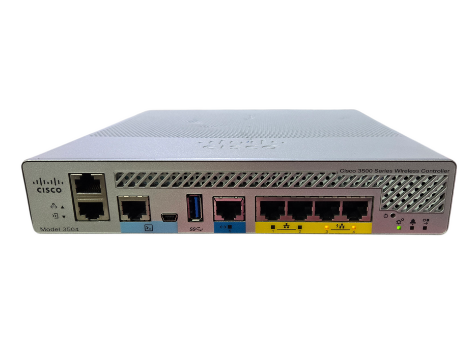CISCO AIR-CT3504-K9 3504 WLC Wireless LAN Controller, No AC Adapter