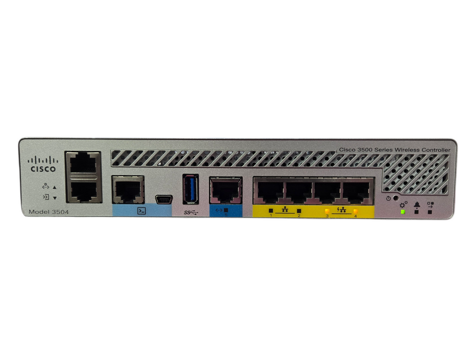 CISCO AIR-CT3504-K9 3504 WLC Wireless LAN Controller, No AC Adapter