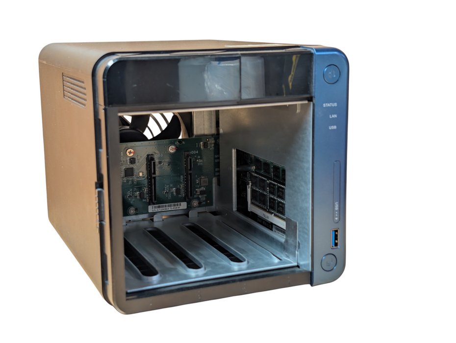 QNAP TS-453Be 16GB RAM 4 Bay NAS PLEASE READ