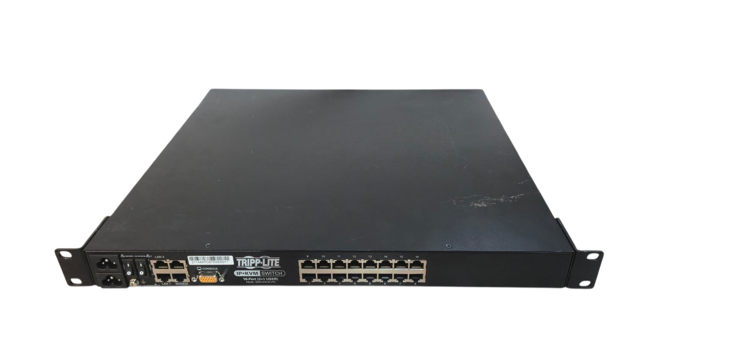 Tripp Lite B064-016-02-IPG 16-Port NetDirector IP KVM Switch