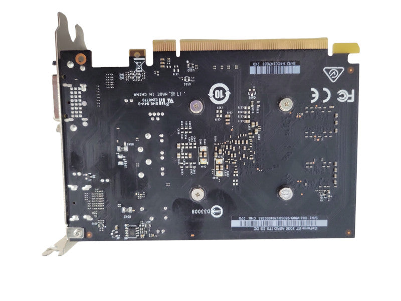 NVIDIA GeForce GT 1030, 2GB GDDR4, HDMI, DVI, MSI AERO ITX 2GD4 OC !