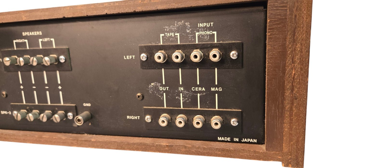 Vintage Alphasonic 9000 AM/FM/FM MPX Receiver Made in Japan | READ