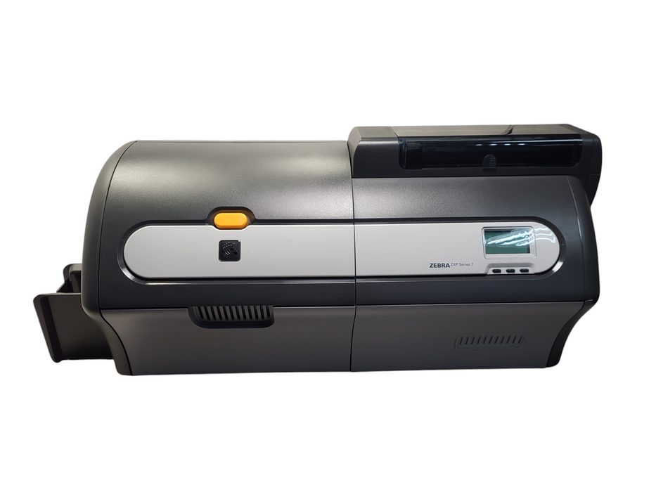 Zebra ZXP-7 Series Single Side ID Card Badge Printer Bundle - Z71-000C0000US00