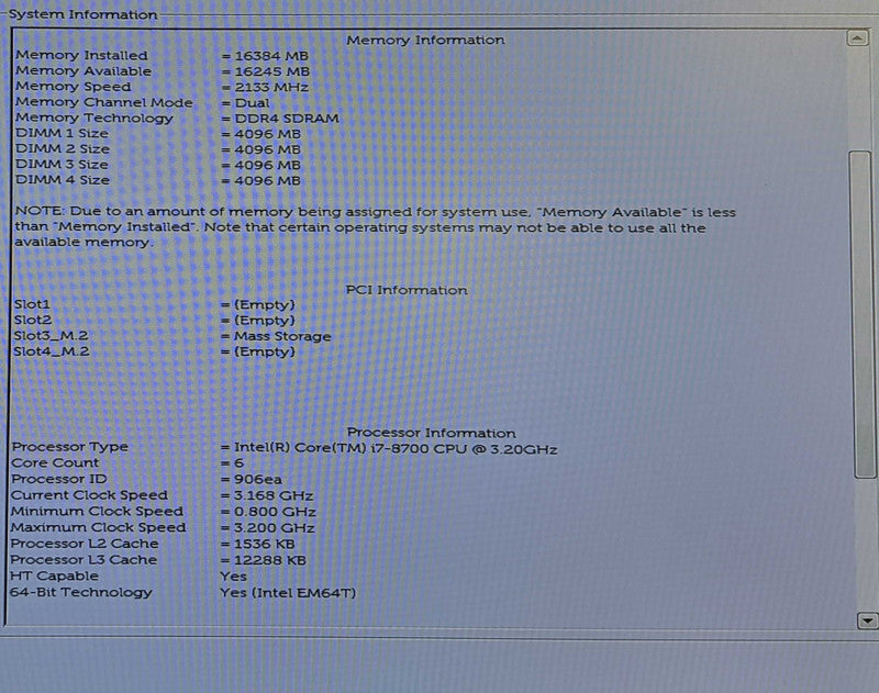 Dell Precision T3430 SFF | i7-8700 @3.2GHz 6C, 16GB DDR4, 512GB NVMe, 2TB HDD
