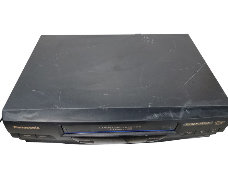 Panasonic PV-V4520-K Omnivision 4-Head Hi-Fi VCR Player| Made in Japan