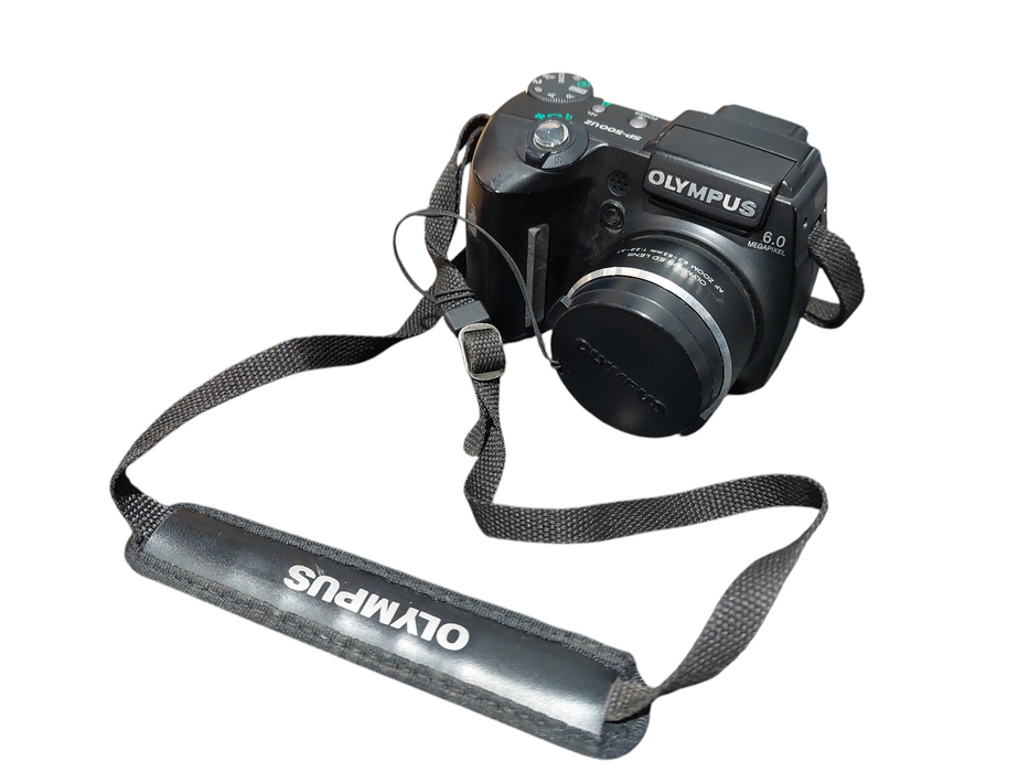 Olympus ED Lens AF Zoom 6.3-63mm 1:2.8-3.7 6.0MP Digital Camera Model: SP-500UZ