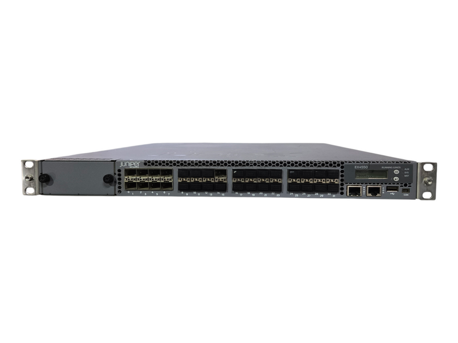 Juniper EX4550-32T-AFI 32-Port Ethernet Switch w/ EX4550-VC1-128G, READ