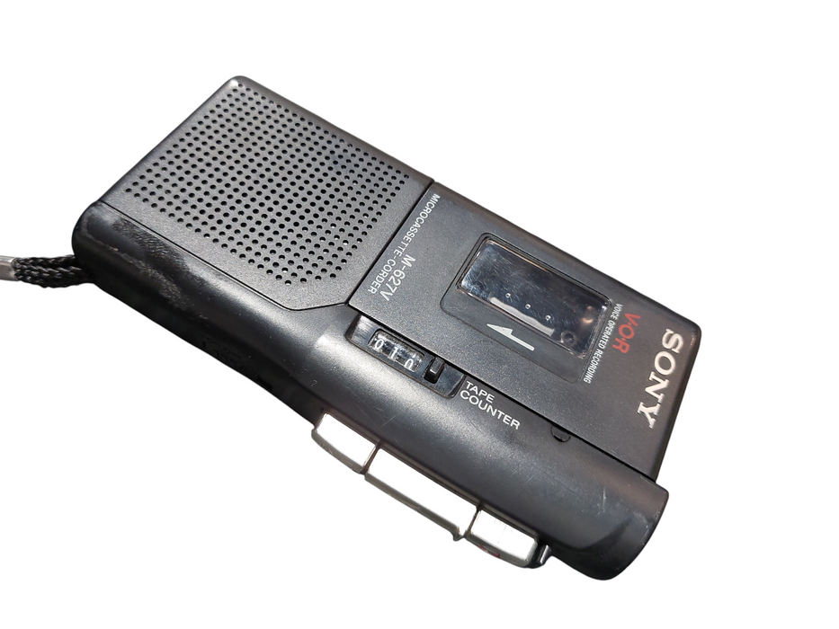 Sony V-O-R Microcassette - Corder Model: M-627V