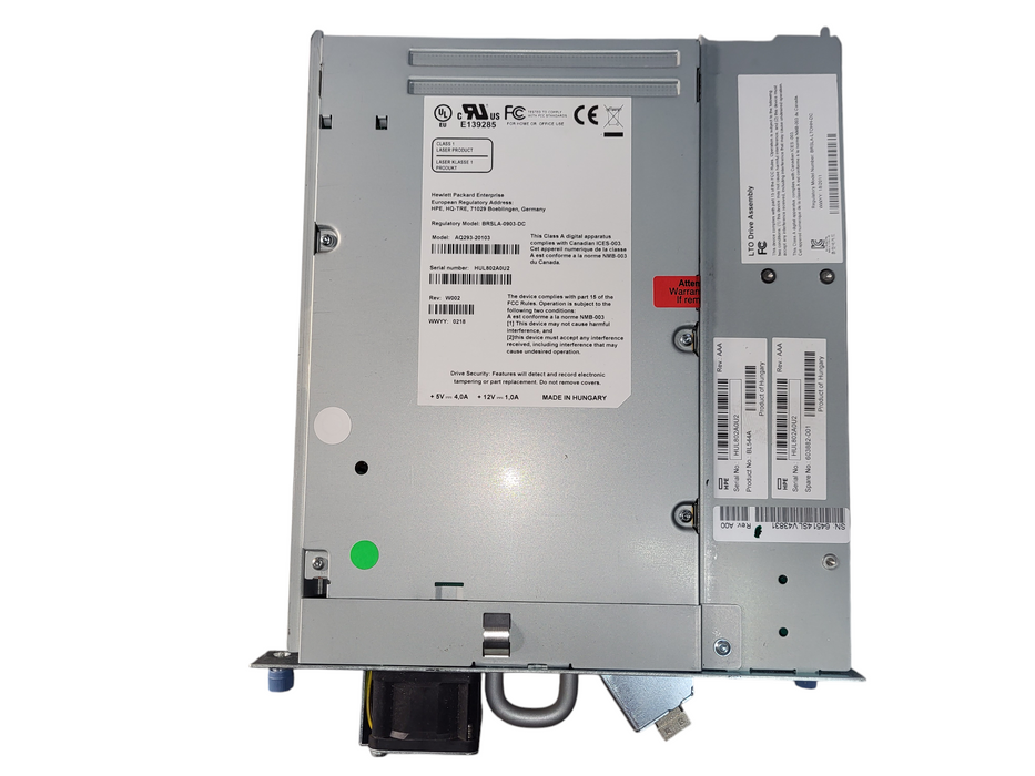 HPE StorageWorks MSL2024 Tape Library 407351-001, BL544A LTO5 FC HH AQ293-20103