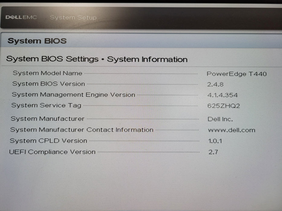 Dell PowerEdge T440 8x 3.5" | Xeon Bronze 3106 @1.70GHz, 32GB DDR4, PERC H730P