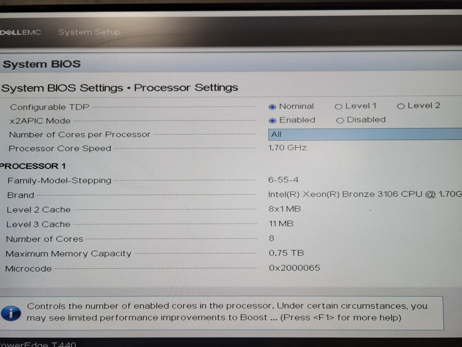 Dell PowerEdge T440 8x 3.5" | Xeon Bronze 3106 @1.70GHz, 32GB DDR4, PERC H730P