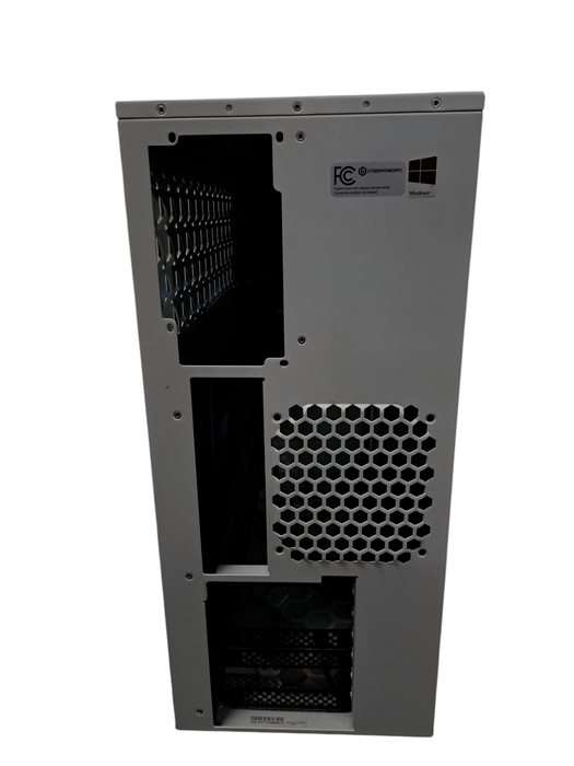Cyberpower Full Tower White/Black ATX Case | READ