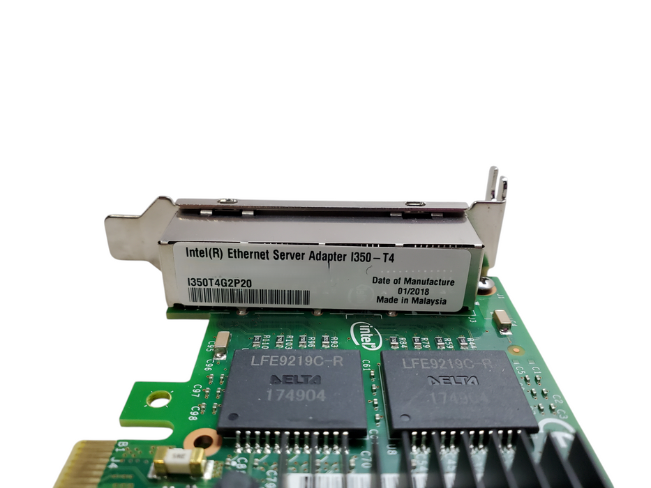 Intel I350-T4 Quad Port Gigabit PCIe Server Adapter