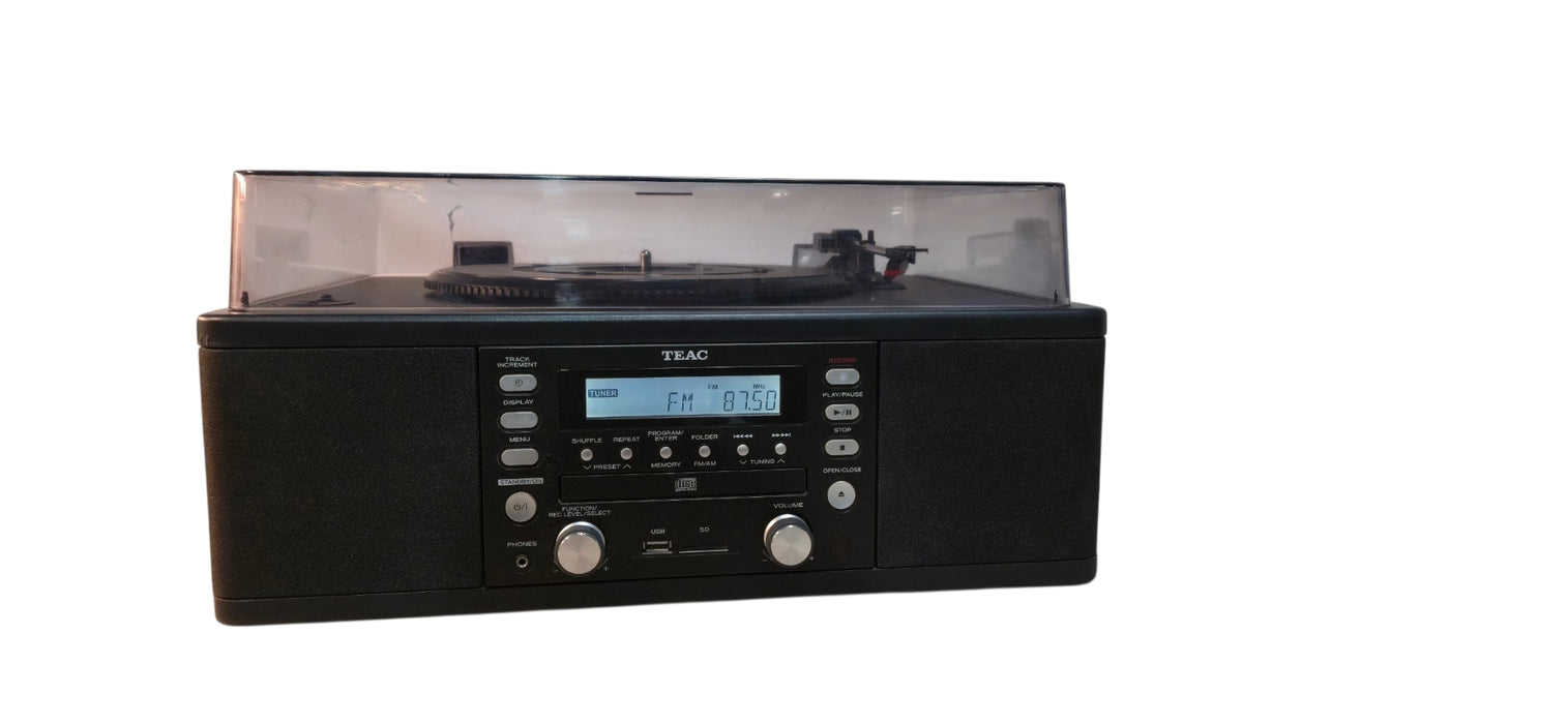 TEAC LP-U200 Turntable USB Recorder with CD/Radio Made in Japan | READ
