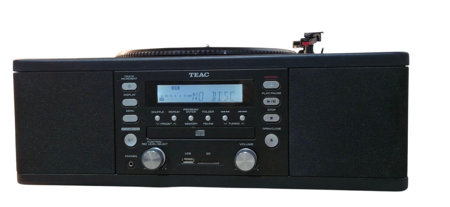 TEAC LP-U200 Turntable USB Recorder with CD/Radio Made in Japan | READ