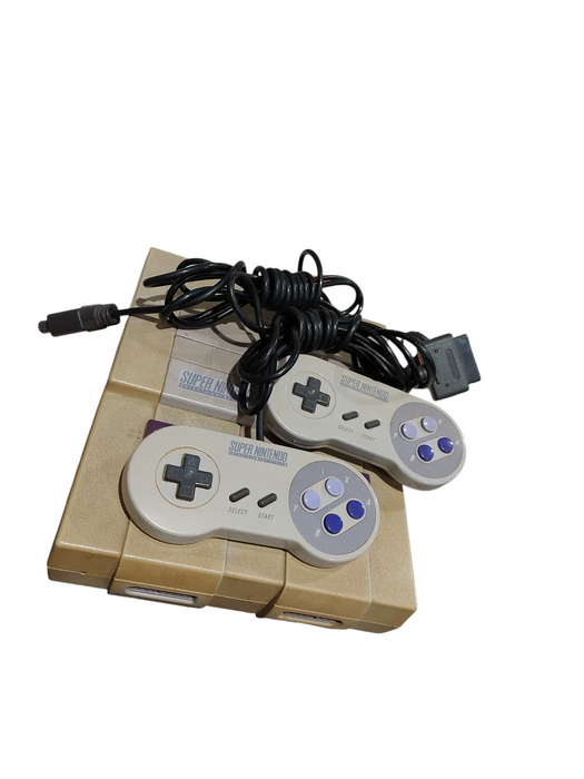 Super Nintendo with 2 Controllers Model: SNS-001  ( Parts ) No cables