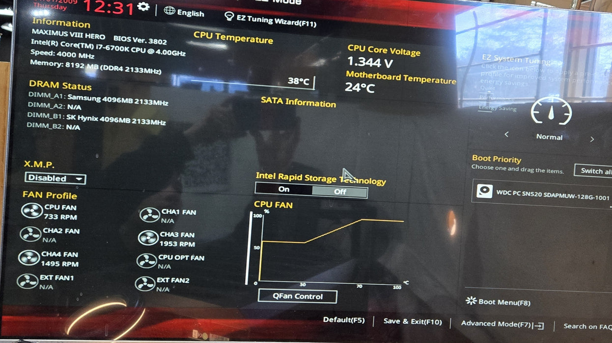 Custom PC MAXIMUS VIII HERO I7-6700k|8GB DDR4|120GB NVME|GTX 970 |Carbie Series
