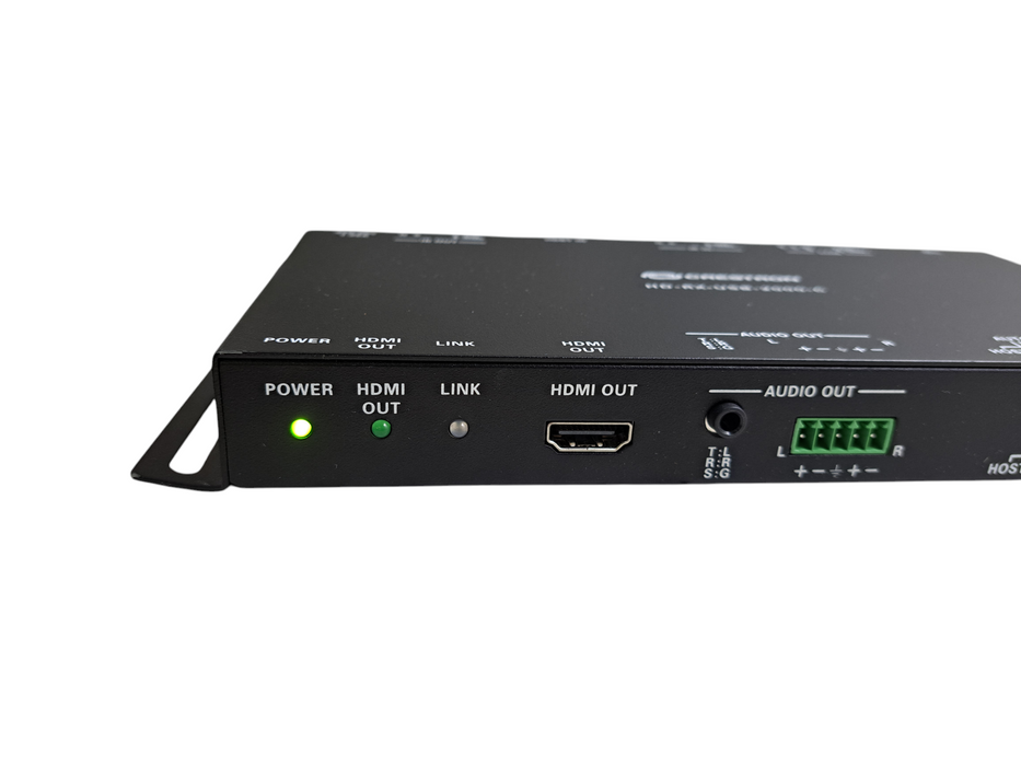 Lot of 2x Crestron HD-RX-USB-2000-C HDMI USB Over HDBaseT Receivers
