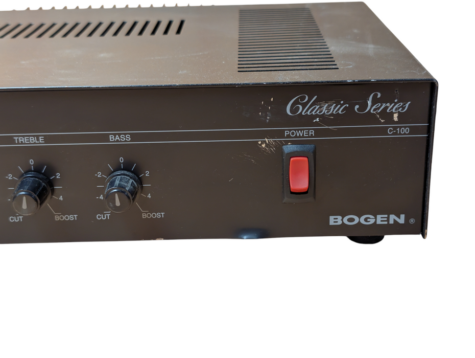 BOGEN C100 PA Audio Mixer Amplifier 110 Volts Mains