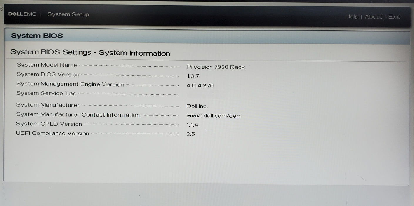 Dell Precision 7920 Rack - 2x Xeon Silver 4112, 32GB DDR4, H730P - No HDD *READ*