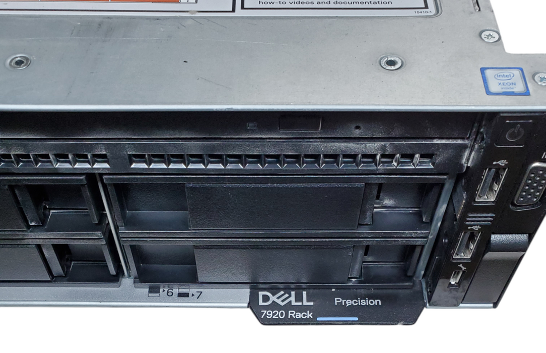 Dell Precision 7920 Rack - 2x Xeon Silver 4112, 32GB DDR4, H730P - No HDD *READ*