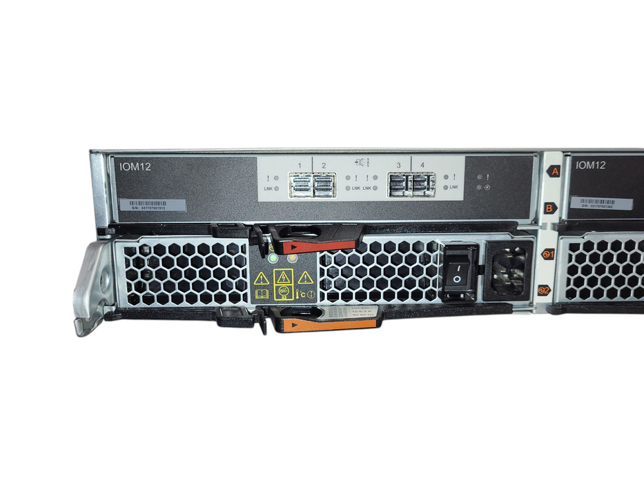 NetApp NAJ-1501 24 Bay Disk Array Shelf, 2x IOM12 SAS Controller 111-02850+C0