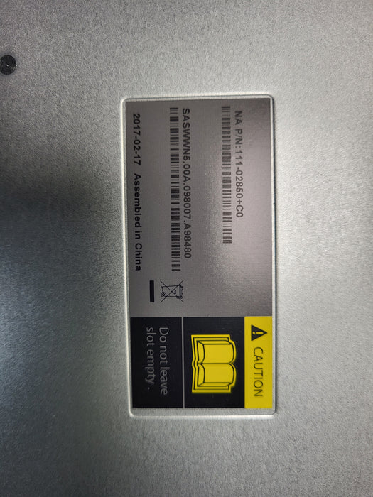 NetApp NAJ-1501 24 Bay Disk Array Shelf, 2x IOM12 SAS Controller 111-02850+C0