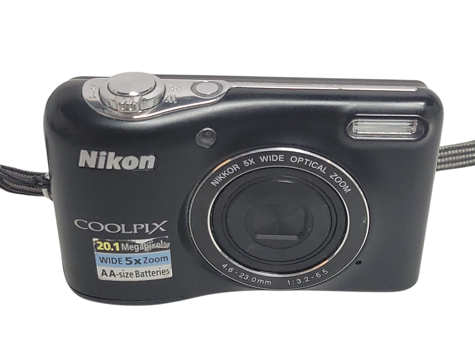 Nikon COOLPIX L32 20.1MP Digital Camera, No SD Card, READ