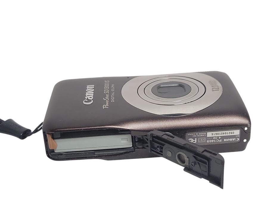 Canon PowerShot SD1300 IS Digital Elph 12.1MP Camera w/ Battery, No SD Card